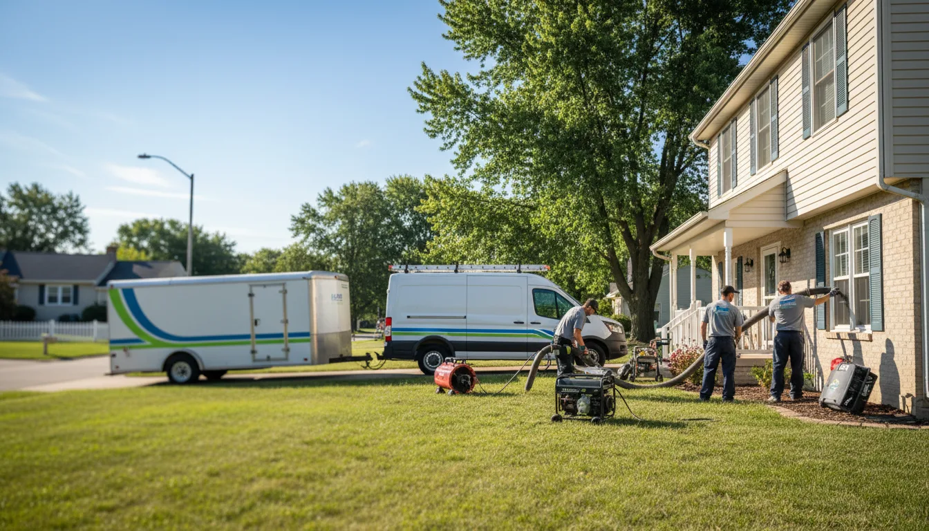 Flooded Basement Restoration And Cleanup With Repair in Clyde Park, MT near me